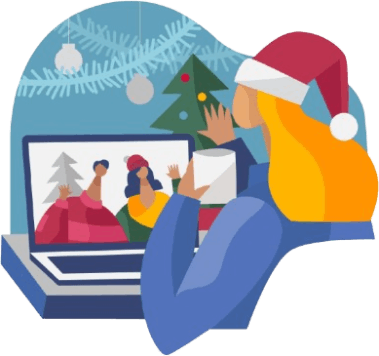 Show de Natal virtualmente de casa